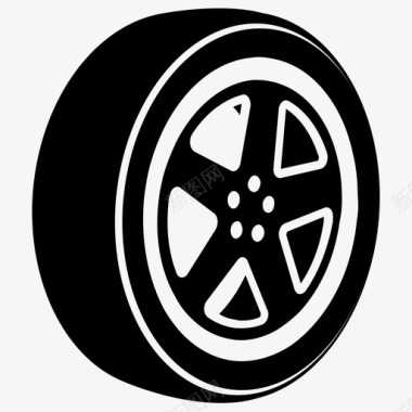 轮胎轮胎标志轮胎店图标图标