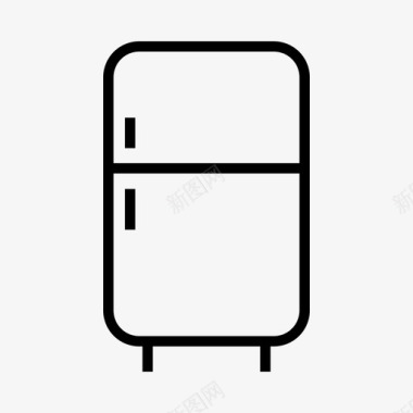 冰箱电器电子产品图标图标