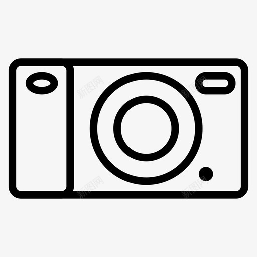 照相机瞬间图标svg_新图网 https://ixintu.com 图片 家用电子产品 录像 录音 照相机 瞬间