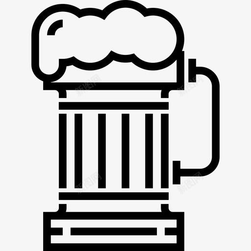 品脱啤酒啤酒节3直系图标svg_新图网 https://ixintu.com 品脱啤酒 啤酒节3 直系