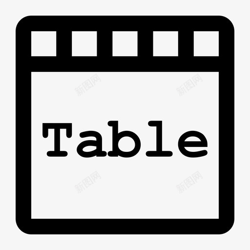 icon-tablesvg_新图网 https://ixintu.com icon-table