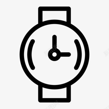 手表时钟计时器图标图标