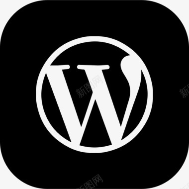 Wordpress社交媒体9稳定图标图标