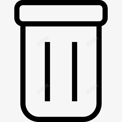 垃圾文具2线状图标svg_新图网 https://ixintu.com 垃圾 文具2 线状