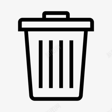 删除垃圾回收站图标图标