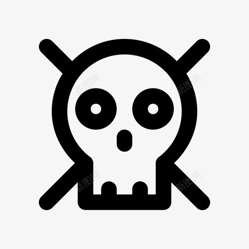 海盗商标海洋图标svg_新图网 https://ixintu.com 商标 战争 海洋 海盗