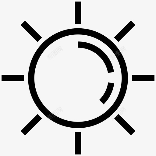 太阳太阳能量太阳图标svg_新图网 https://ixintu.com 太阳 太阳图像 太阳图标 太阳能量 日出