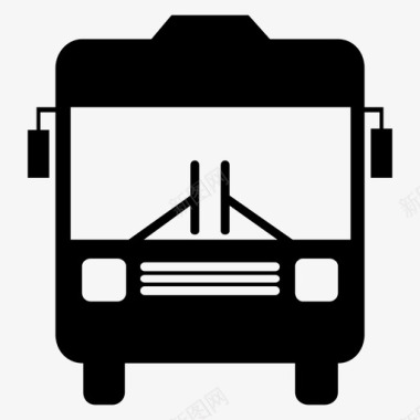 公共汽车驾驶项目交通图标图标