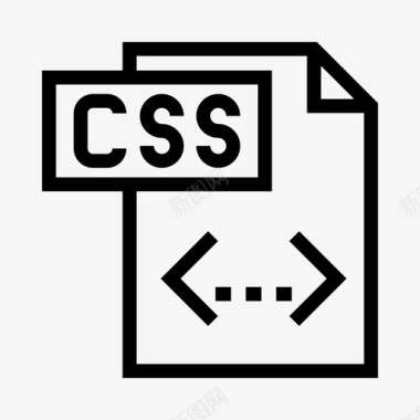 编码文件css文档图标图标