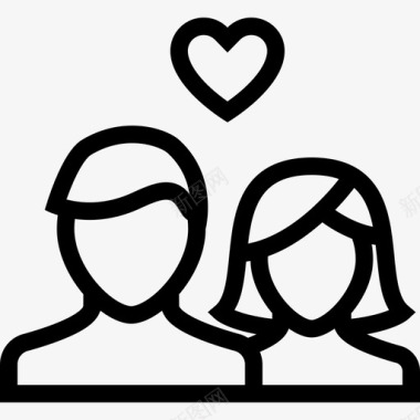 夫妻爱情4直系图标图标