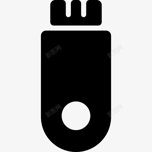 Pendrive商务和办公10已填充图标svg_新图网 https://ixintu.com Pendrive 商务和办公10 已填充