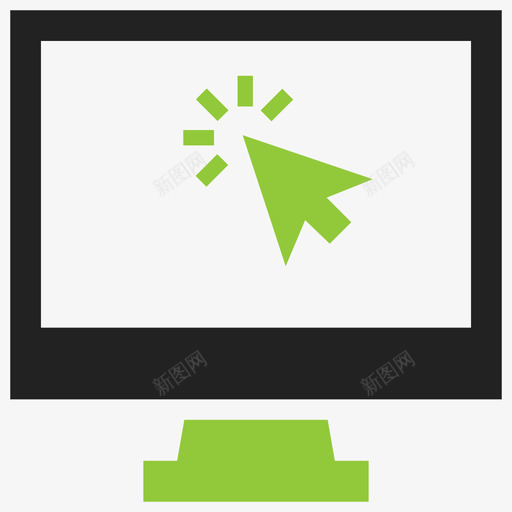 信息技术计算机计算机屏幕图标svg_新图网 https://ixintu.com 互联网 信息技术 在线学习字形图标 显示器 计算机 计算机屏幕