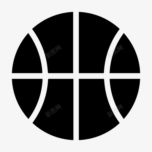 运动球篮球图标svg_新图网 https://ixintu.com 市场雕文 户外 球 篮球 运动