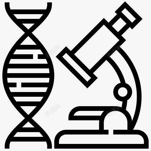 dna生物学染色体图标svg_新图网 https://ixintu.com dna 教育线 显微镜 染色体 生物学 科学 遗传学