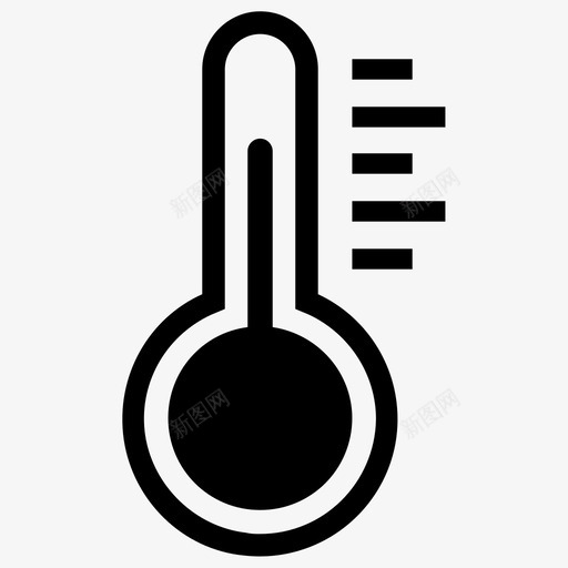 温度计数字温度计发烧刻度图标svg_新图网 https://ixintu.com 医学 发烧刻度 数字温度计 温度 温度计 生物危害字形图标