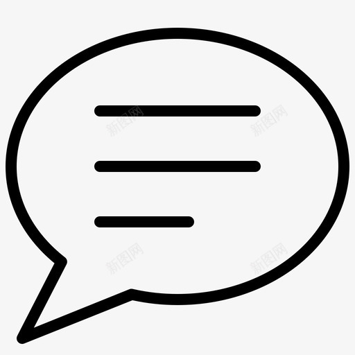 语音气泡通信对话图标svg_新图网 https://ixintu.com 对话 用户界面 电话 移动 语音气泡 通信