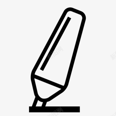 圆珠笔钢笔荧光笔图标图标