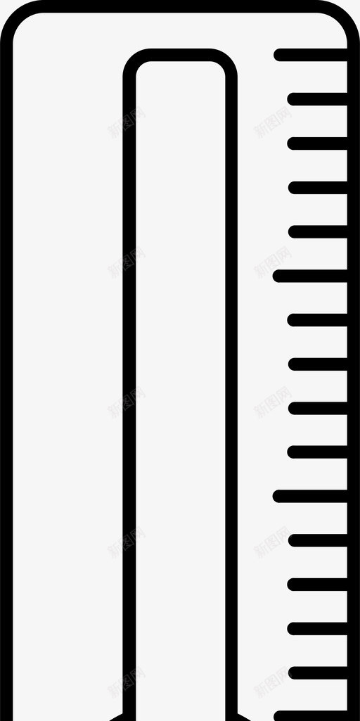 温度计冷测量图标svg_新图网 https://ixintu.com 冷 夏季热 工具 测量 温度 温度计
