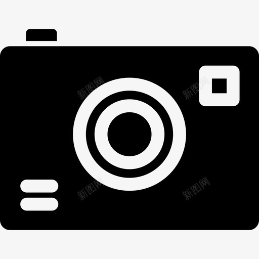 相机暑假套装填充图标svg_新图网 https://ixintu.com 填充 暑假套装 相机