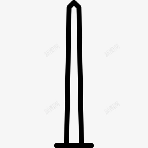 布宜诺斯艾利斯方尖碑线性纪念碑图标svg_新图网 https://ixintu.com 布宜诺斯艾利斯方尖碑 线性纪念碑
