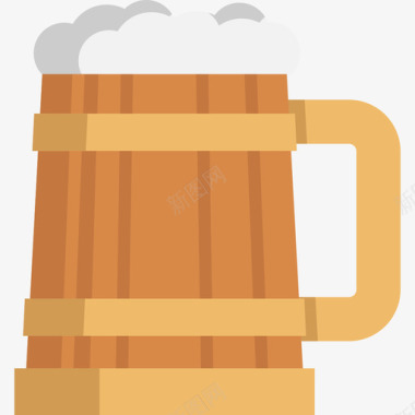 啤酒维京人2淡啤酒图标图标