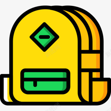 背包户外3黄色图标图标