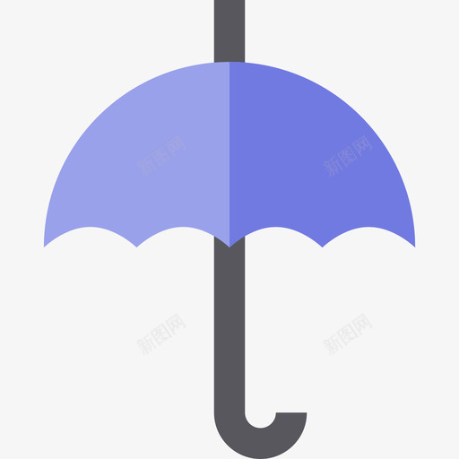 雨伞10号天气平坦图标svg_新图网 https://ixintu.com 10号天气 平坦 雨伞