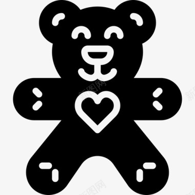 泰迪熊11号宝宝加油图标图标