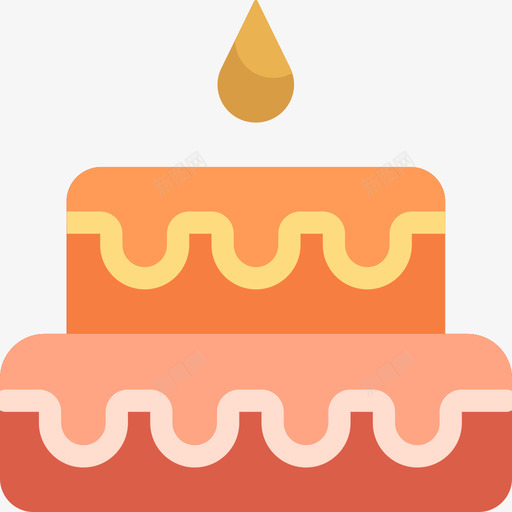 生日蛋糕婴儿2扁平图标svg_新图网 https://ixintu.com 婴儿2 扁平 生日蛋糕