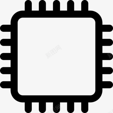 微芯片器件8线路32px图标图标