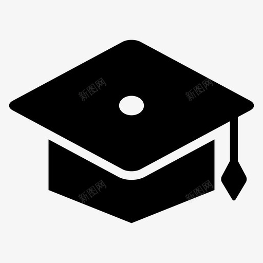 毕业帽毕业生帽子图标svg_新图网 https://ixintu.com 帽子 教育 毕业帽 毕业生 砂浆板