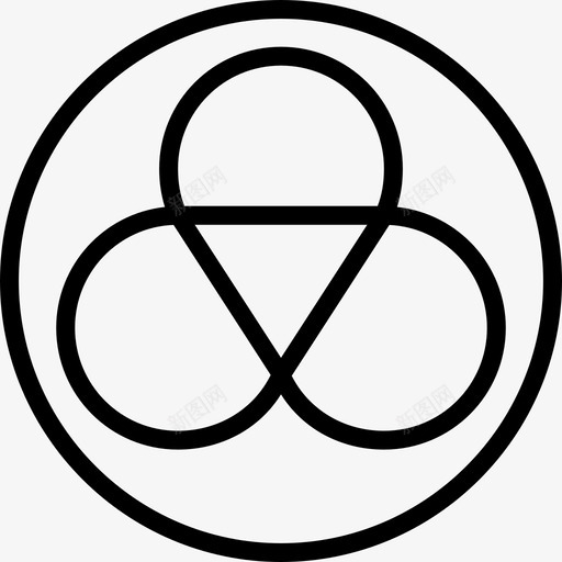 符文符号5线性图标svg_新图网 https://ixintu.com 符号5 符文 线性
