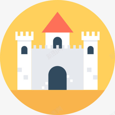 城堡马戏团2圆形图标图标