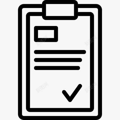 剪贴板传送2线性图标svg_新图网 https://ixintu.com 传送2 剪贴板 线性