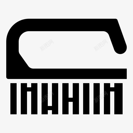 刷子清洁工具图标svg_新图网 https://ixintu.com 刷子 工具 清洁 清洁字形 清洗