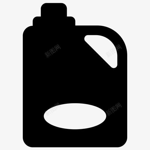 水罐水桶容器图标svg_新图网 https://ixintu.com 容器 杰瑞 水桶 水管字形图标 水罐