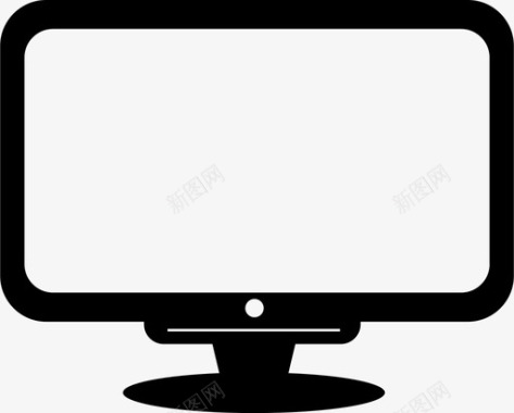 计算机显示器监视器图标图标