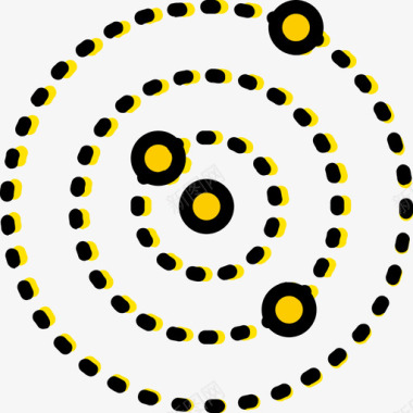 轨道科学9号黄色图标图标