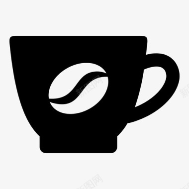 咖啡杯饮料热杯图标图标
