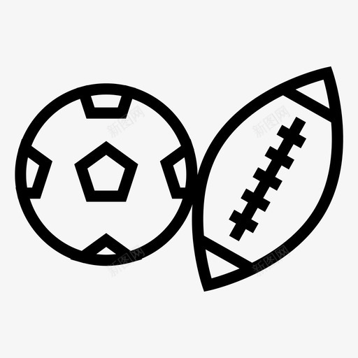 足球打球体育图标svg_新图网 https://ixintu.com 体育 学校2 打球 足球