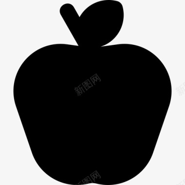 苹果教育10填充图标图标