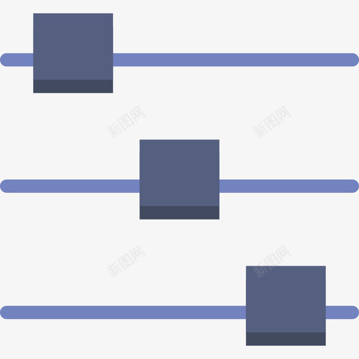 控件基本集合扁平图标svg_新图网 https://ixintu.com 基本集合 扁平 控件