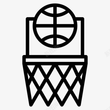 篮球游戏体育图标图标