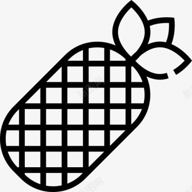 菠萝食品7直系图标图标