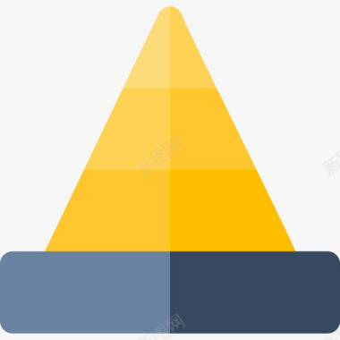 金字塔图商务和办公8平面图图标图标