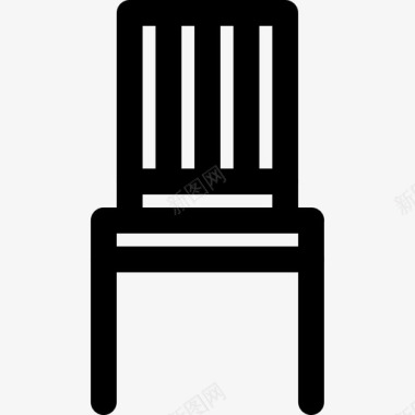 椅子家具1832px线图标图标