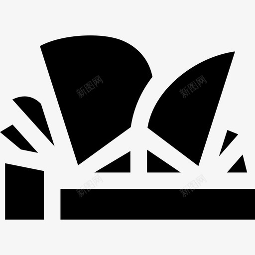 悉尼歌剧院地标8人满为患图标svg_新图网 https://ixintu.com 人满为患 地标8 悉尼歌剧院