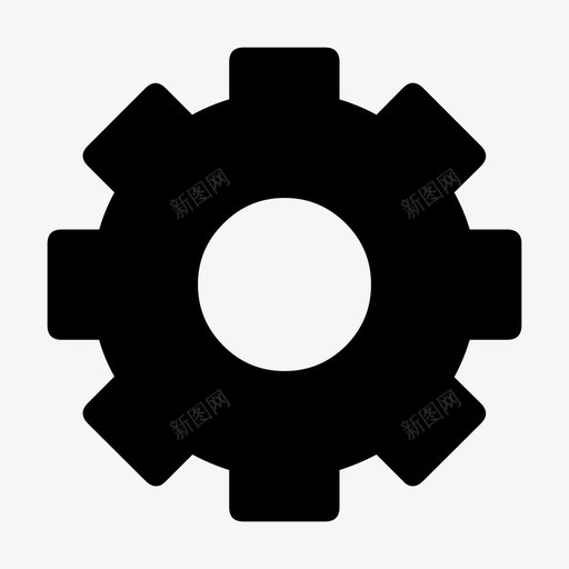 齿轮工厂工业图标svg_新图网 https://ixintu.com 工业 工业齿轮 工厂 设置 车轮 齿轮