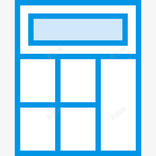 计算机商业和市场营销蓝色图标svg_新图网 https://ixintu.com 商业和市场营销 蓝色 计算机