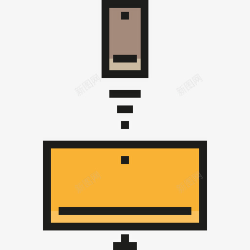 连接通信3线颜色图标svg_新图网 https://ixintu.com 线颜色 连接 通信3